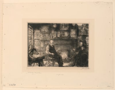 マクソーリーの奥の部屋 作： John French Sloan