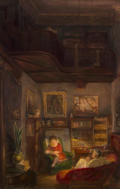 スタジオの私たちのコーナー 作： John French Sloan