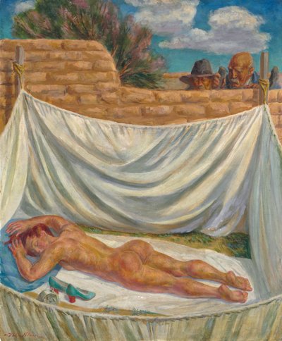 サンタフェのスザンナ 作： John French Sloan