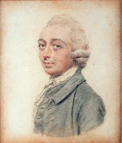 ジョン・オグランダーの肖像（1737-94年頃）（紙にパステル） 作： John Smart