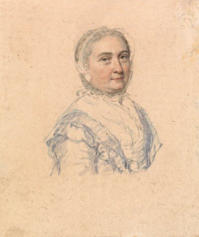 Retrato de uma mulher tirado da vida, voltado para a direita 作： John Smart