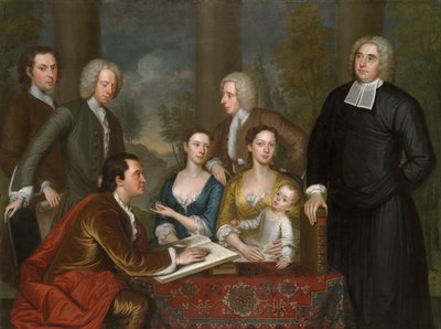 The Bermuda Group (ディーン・バークレーとその側近) 作： John Smibert