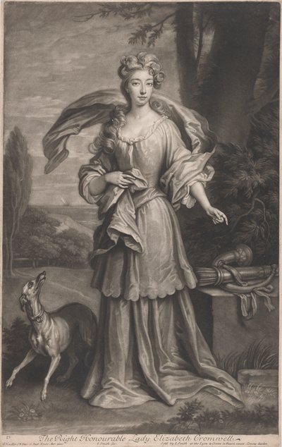 Oikea kunniallinen rouva Elizabeth Cromwell (1674-1704) 作： John Smith