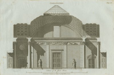 チリントンホール：彫刻 作： John Soane
