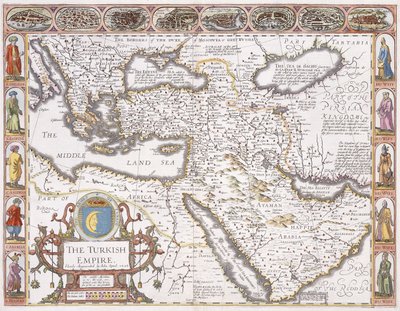 トルコ帝国、1626 作： John Speed