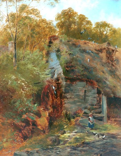 Chagford Mill、デボン 作： John Syer