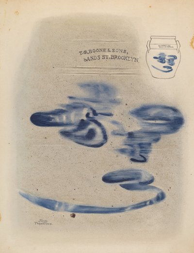 クロック、おそらく19371938年。 作： John Tarantino