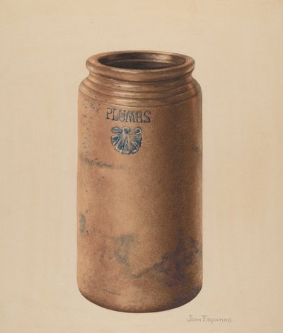 Preserve Jar, c. 1938. 作： John Tarantino