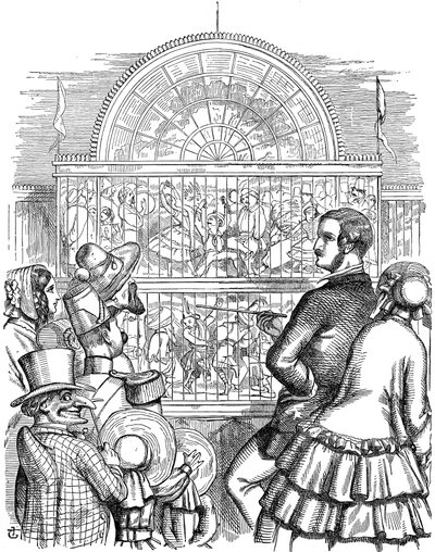 アルバート1819-1861年、ビクトリア女王の王子配偶者、1851年の大展覧会 作： John Tenniel
