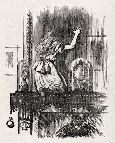 アリス・スルー・ザ・ルッキング・グラス 作： John Tenniel