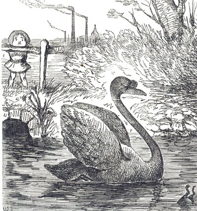 ロンドンのテムズ川の汚染を指摘した漫画 作： John Tenniel
