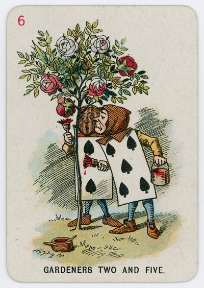 庭師2と5 作： John Tenniel