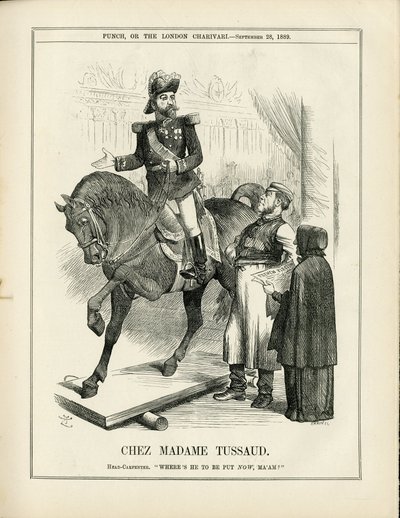 Punch』に掲載されたジョン・テニエル（1820-1914）のイラスト 作： John Tenniel