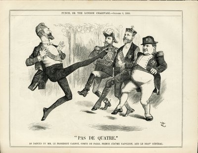 Punch』に掲載されたジョン・テニエル（1820-1914）のイラスト 作： John Tenniel