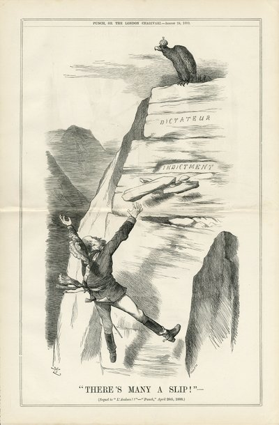 Punch』に掲載されたジョン・テニエル（1820-1914）のイラスト 作： John Tenniel