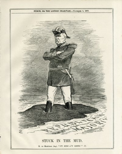 Punch』に掲載されたジョン・テニエル（1820-1914）のイラスト 作： John Tenniel