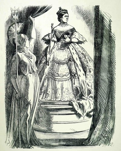 ヴィクトリア女王。 作： John Tenniel