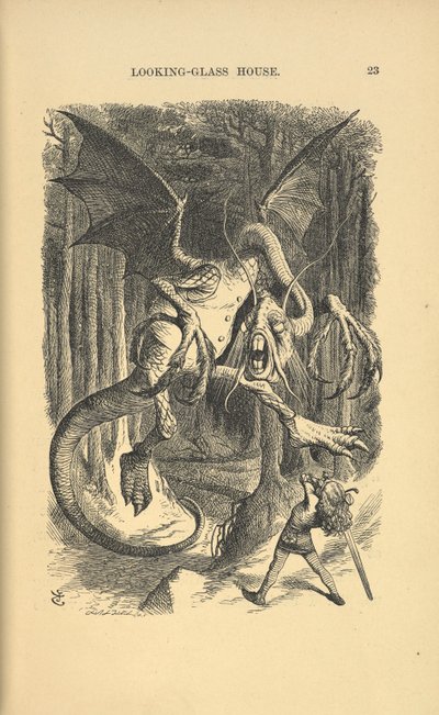 ジャバウォック。 作： John Tenniel