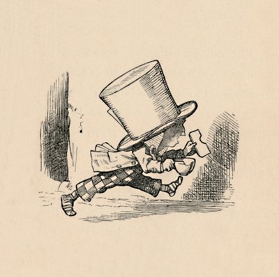 マッドハッター、1889年のタルト章 作： John Tenniel