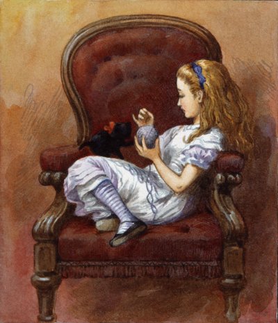 不明な画像 作： John Tenniel