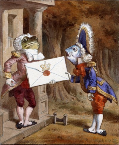 不明な画像 作： John Tenniel