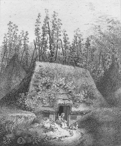 1797年、サリー州コブハムにて 作： John Thomas Smith