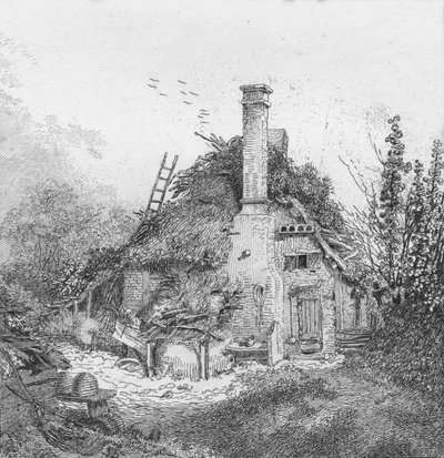 メロウコモン、サリー、1797年 作： John Thomas Smith