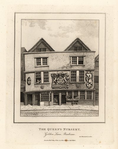 The Queens Nursery, Golden Lane, Barbican 作： John Thomas Smith
