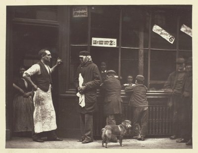 1881年の「囚人の家」。 作： John Thomson