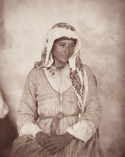 キプロスのメイド、1878年 作： John Thomson