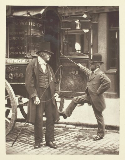 鋳鉄のビリー、1881 年。 作： John Thomson