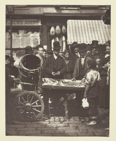 セント・ジャイルズの安い魚 作： John Thomson