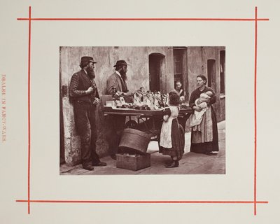 1877年、ファンシーウェアのディーラー。 作： John Thomson
