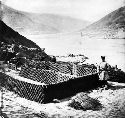 輸出用乾燥燃料、湖北省、1870年頃 作： John Thomson