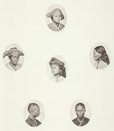 Pepohoan Female Head、Pepohoan Female Head、Pepohoan Female...、1868年頃。 作： John Thomson