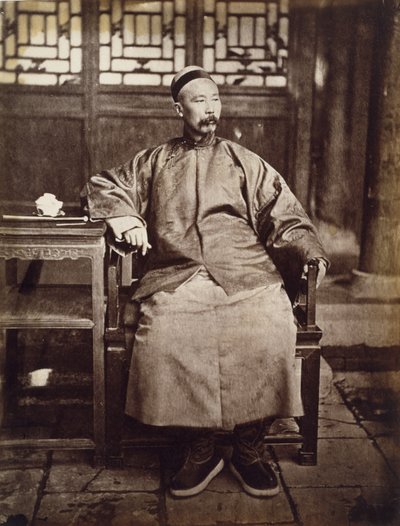 李鴻章の肖像 作： John Thomson