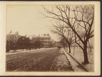 雪道 作： John Thomson