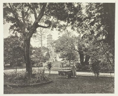 イギリス領事館ヤムン、カントン、c。 1868年。 作： John Thomson