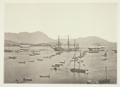 ハーバー、香港 作： John Thomson