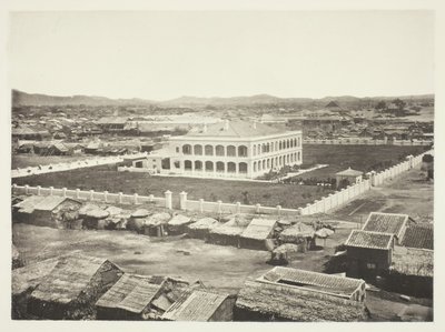 カントンの旧工場跡、1868年頃。 作： John Thomson