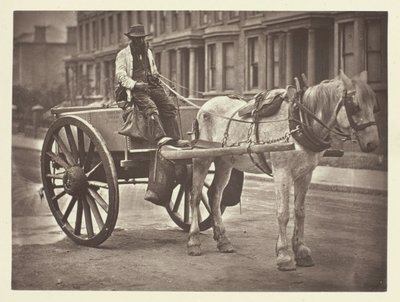 The Water-Cart、1881年。 作： John Thomson