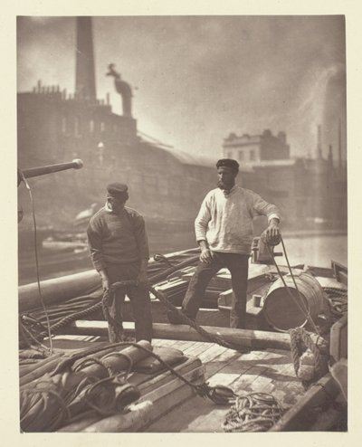「サイレントハイウェイ」の労働者 作： John Thomson