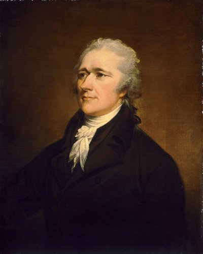 アレクサンダー・ハミルトン、c。 1806年（キャンバスに油彩） 作： John Trumbull