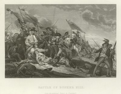 バンカーヒルの戦い 作： John Trumbull