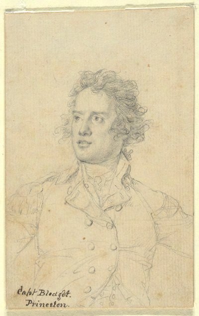 ブロジェット船長 作： John Trumbull
