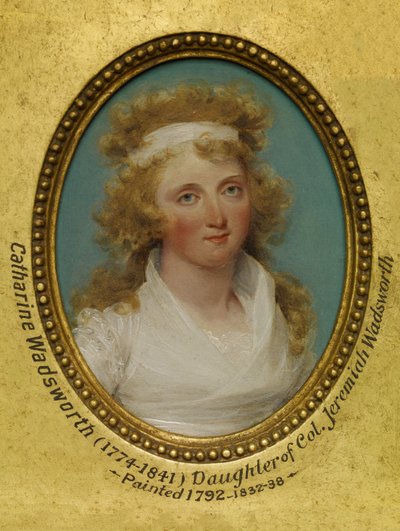 Catherine Wadsworth (später Catherine Terry, 1774–1841) 作： ジョン・トランブル