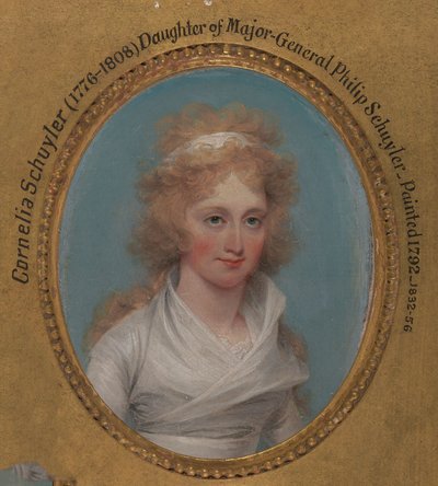 Cornelia Schuyler (später Cornelia Morton, 1776–1808) 作： ジョン・トランブル