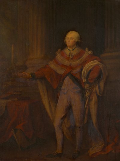 ジョージ・ニュージェント・テンプル・グレンビル、初代バッキンガム侯爵兼アイルランド中尉 (1753 年 - 1818 年) 作： John Trumbull