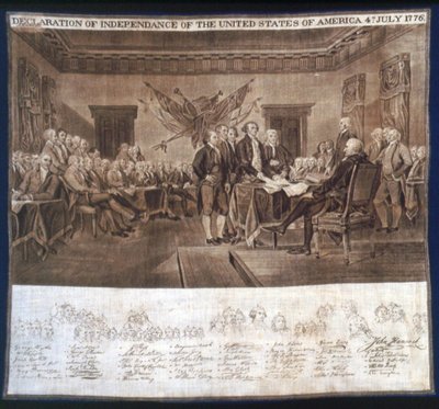 ハンカチ 作： John Trumbull