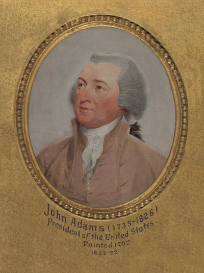 John Adams (1735-1826), LL.D. 1788 作： ジョン・トランブル